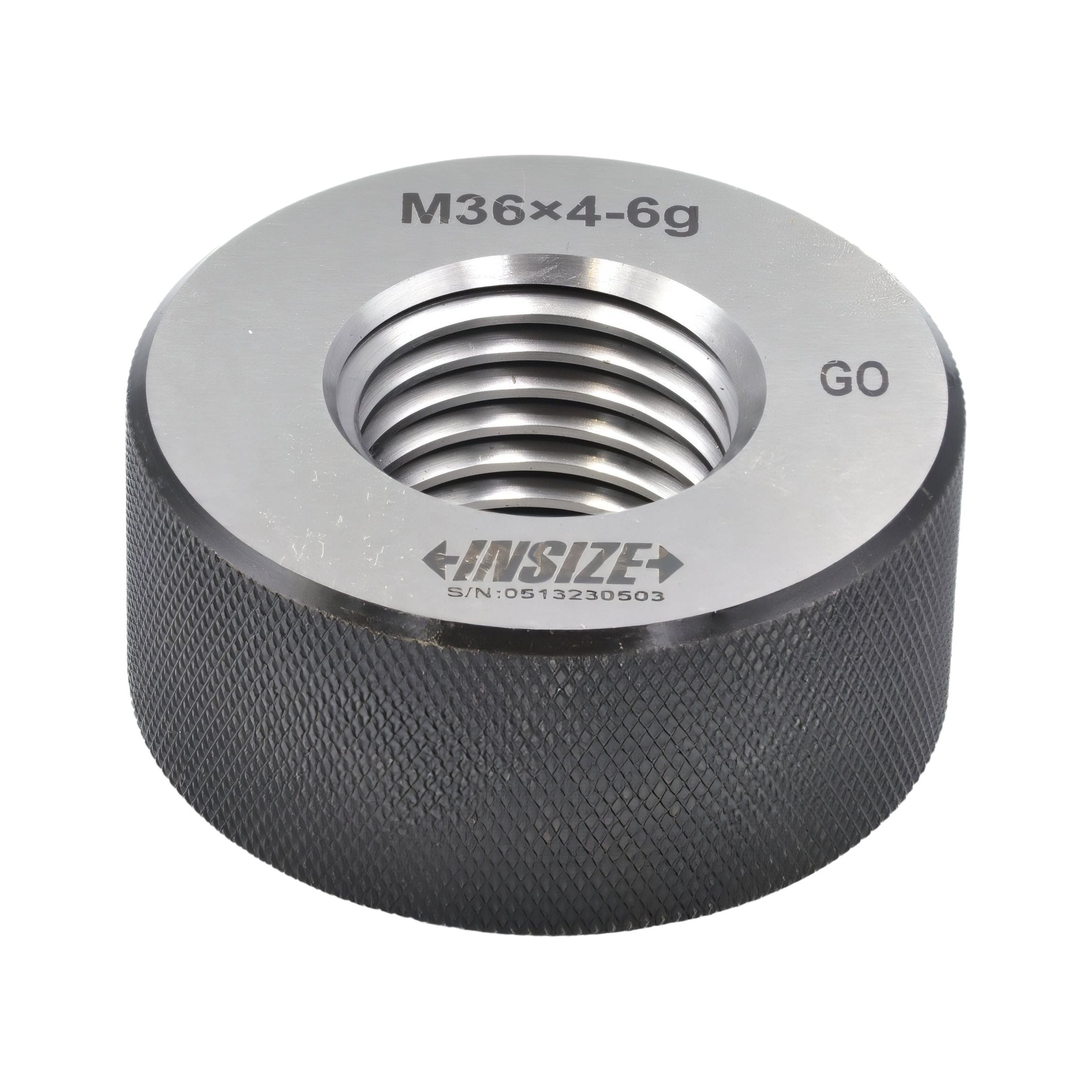 Insize GO Thread Ring Gauge M36X4 Series 4120-36-0