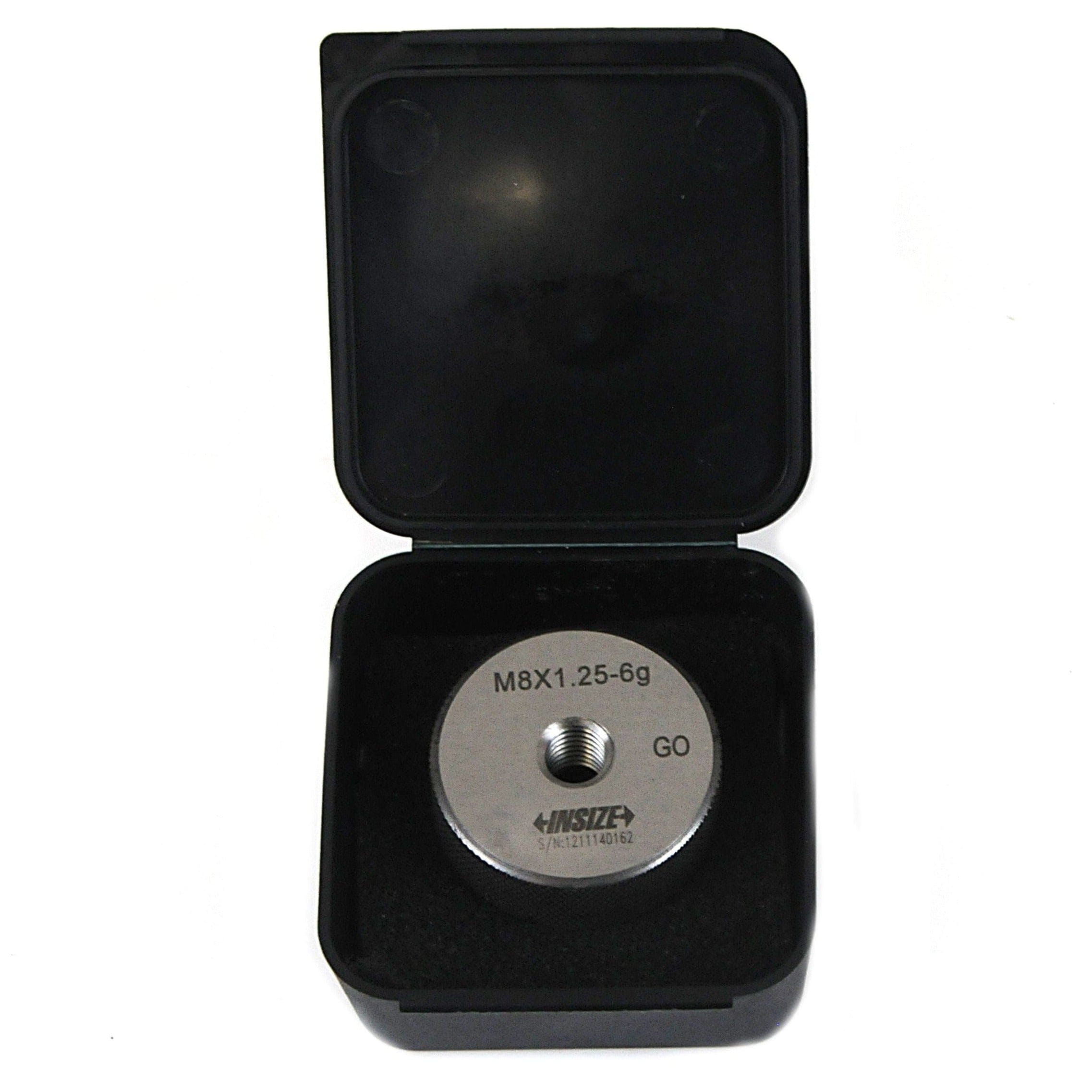 Insize GO Thread Ring Gauge M8X1.25 Series 4120-8-0