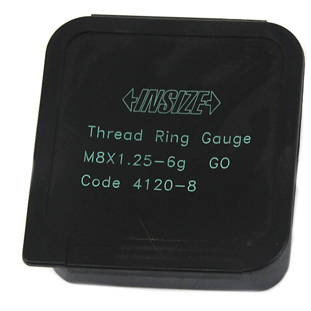 Insize GO Thread Ring Gauge M8X1.25 Series 4120-8-2