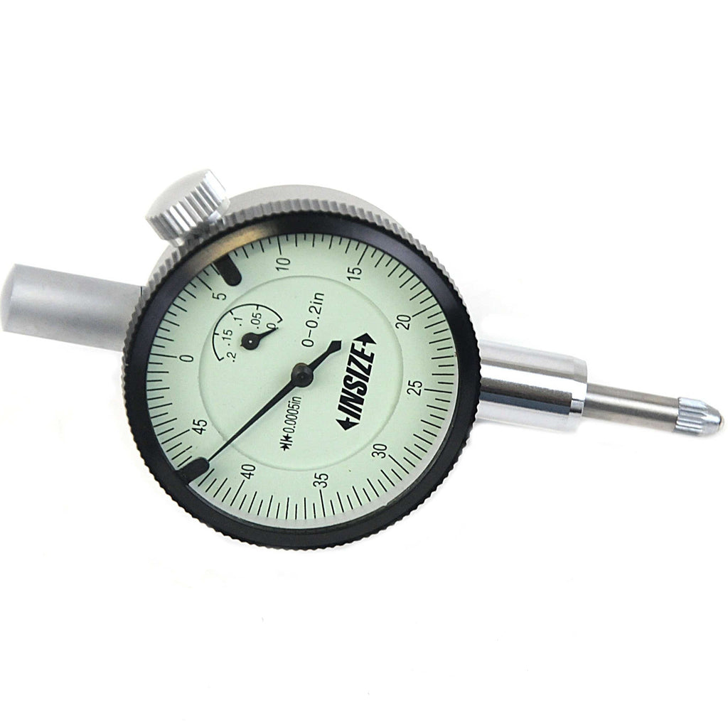 Insize Imperial Compact Dial Indicator Range 0 - 0.2" Series 2304-0205-1