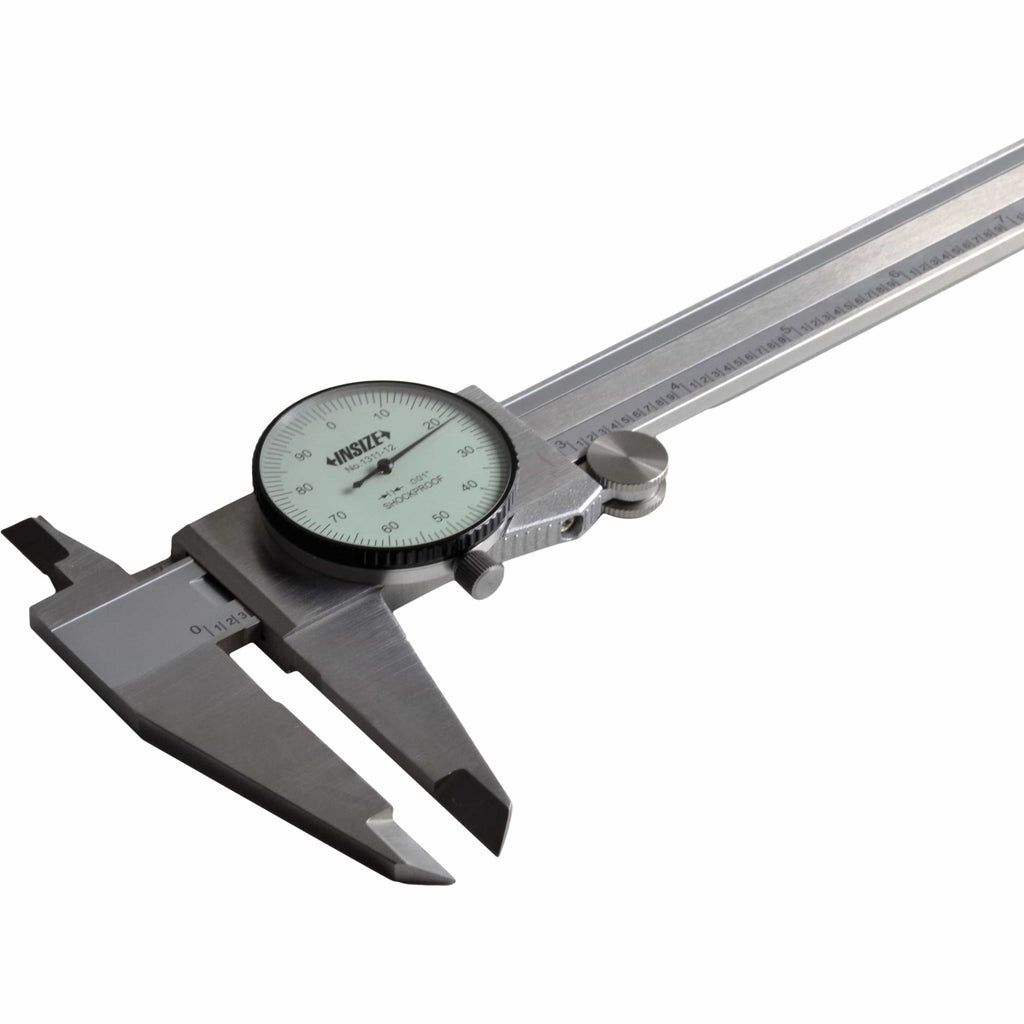 INSIZE Imperial Dial Caliper  0-12" Range Series 1311-12-3