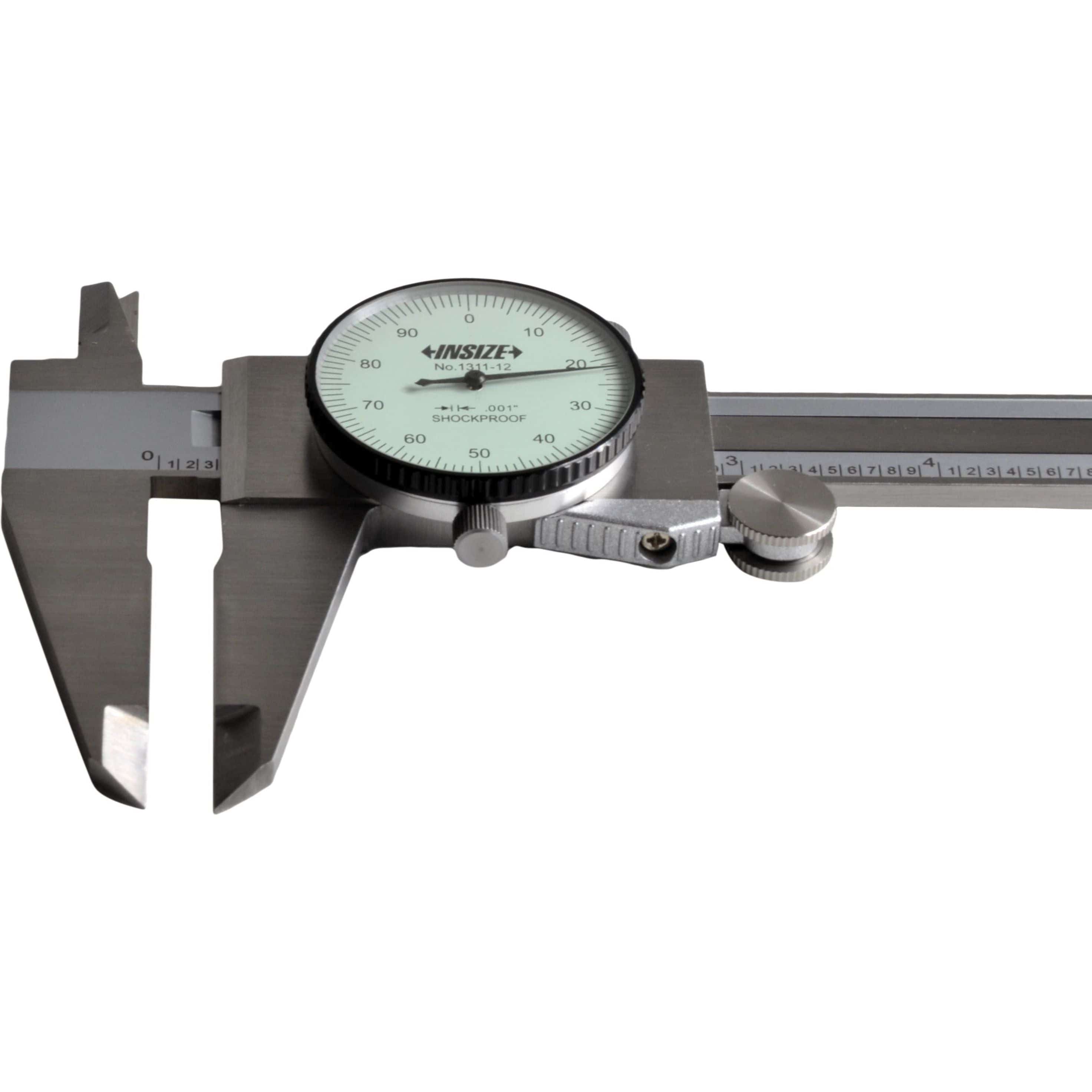 INSIZE Imperial Dial Caliper  0-12" Range Series 1311-12-2