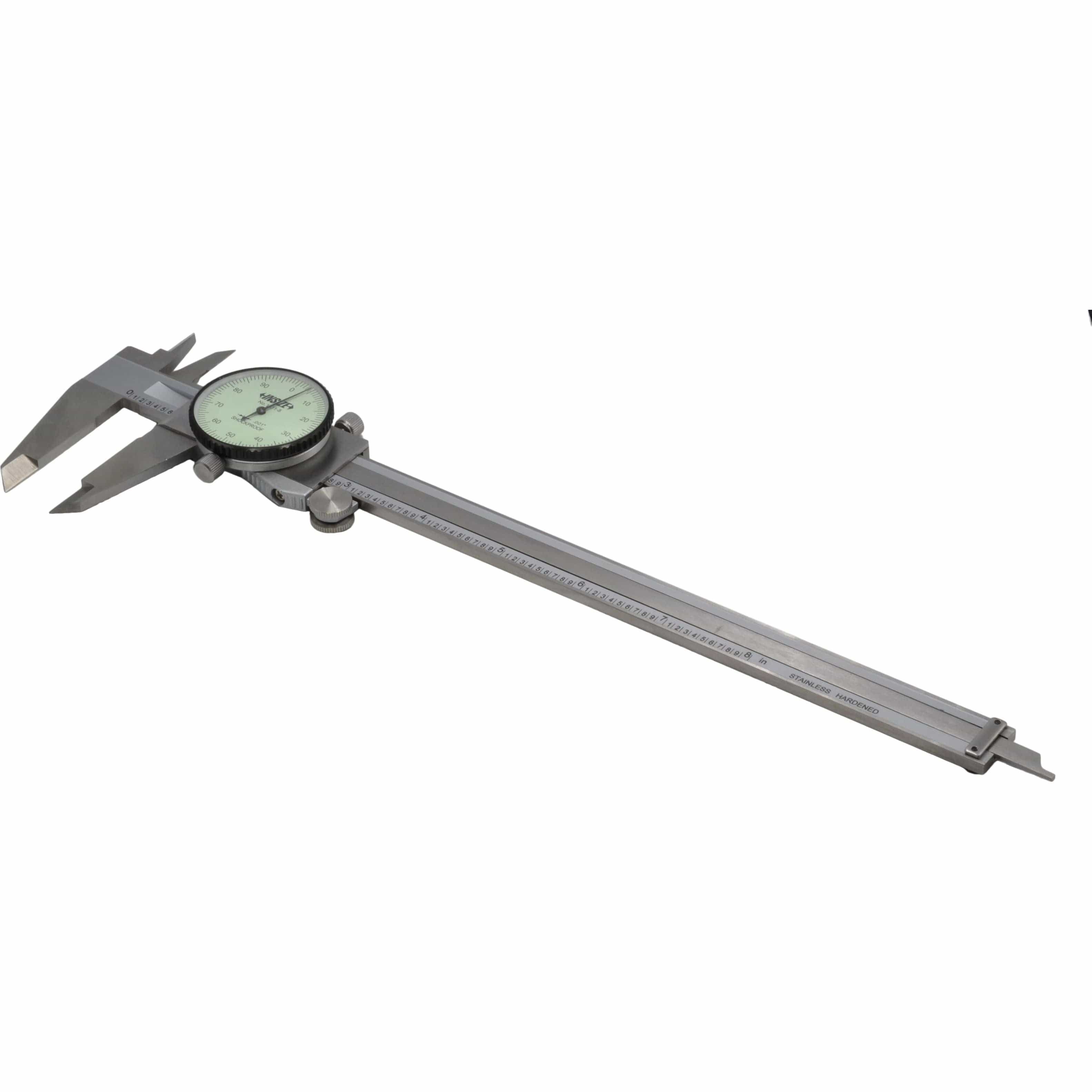 INSIZE Imperial Dial Caliper  0-8" Range Series 1311-8-4