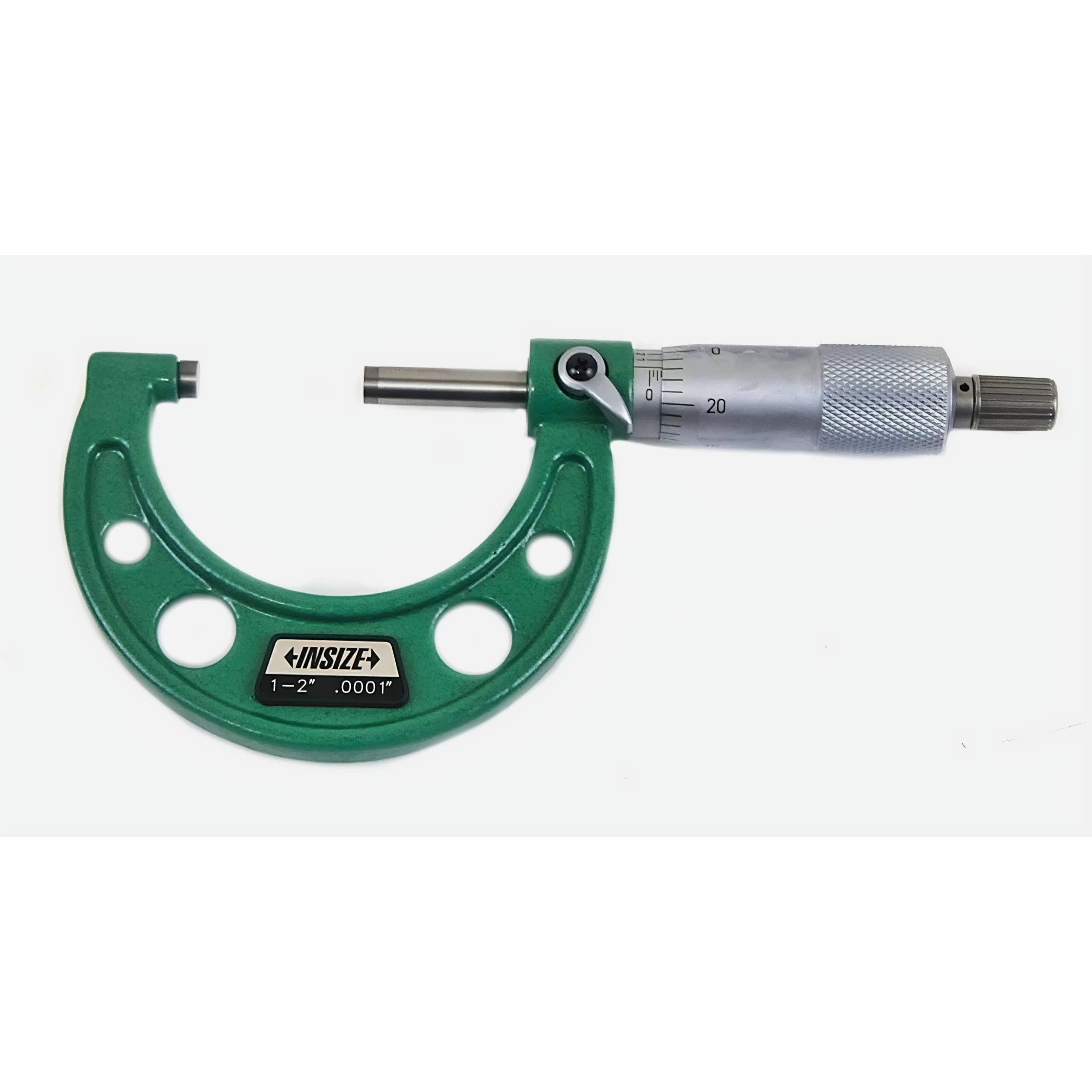 Insize Imperial Outside Micrometer 1-2" Range Series 3203-2A-1