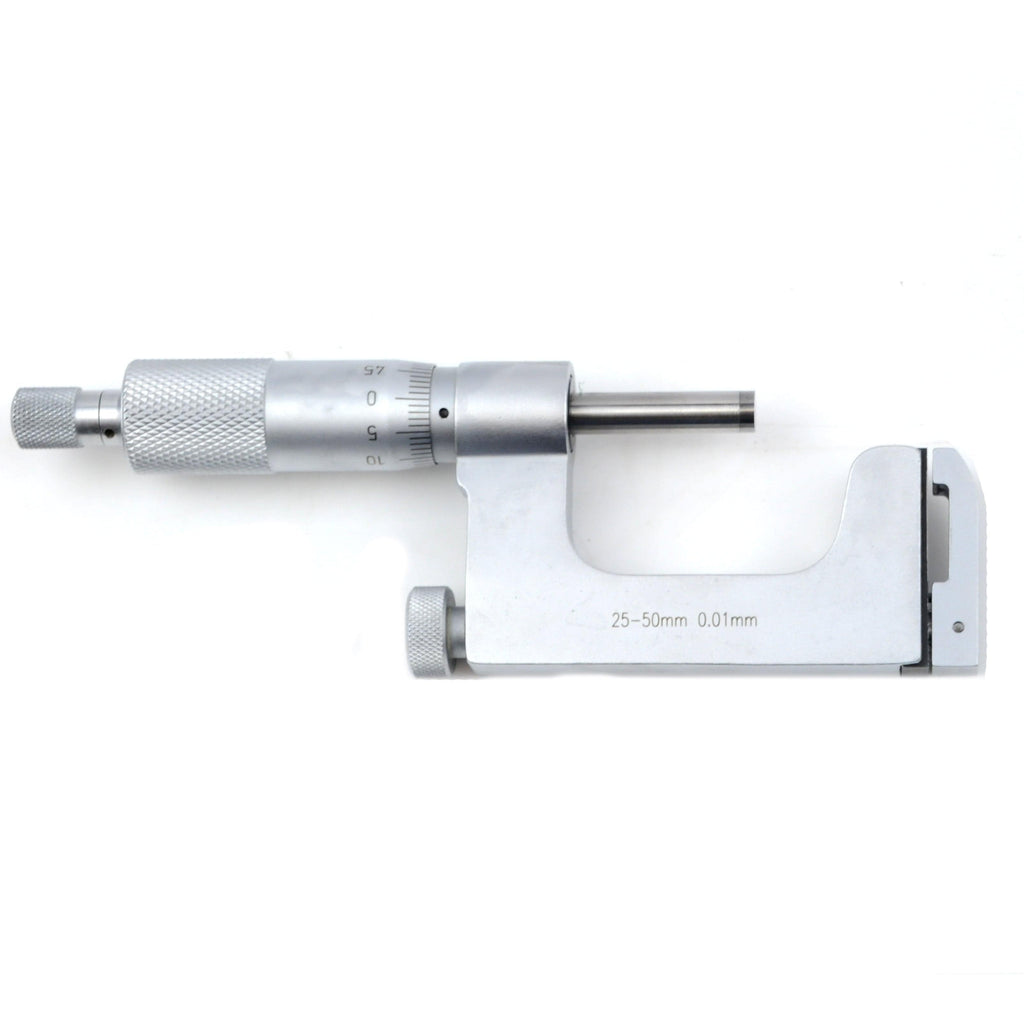 Insize Interchangeable Anvil Micrometer 25-50mm Range Series 3262-50A-4