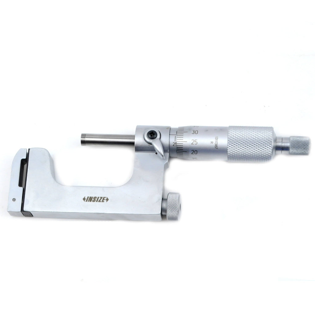 Insize Interchangeable Anvil Micrometer 25-50mm Range Series 3262-50A-1