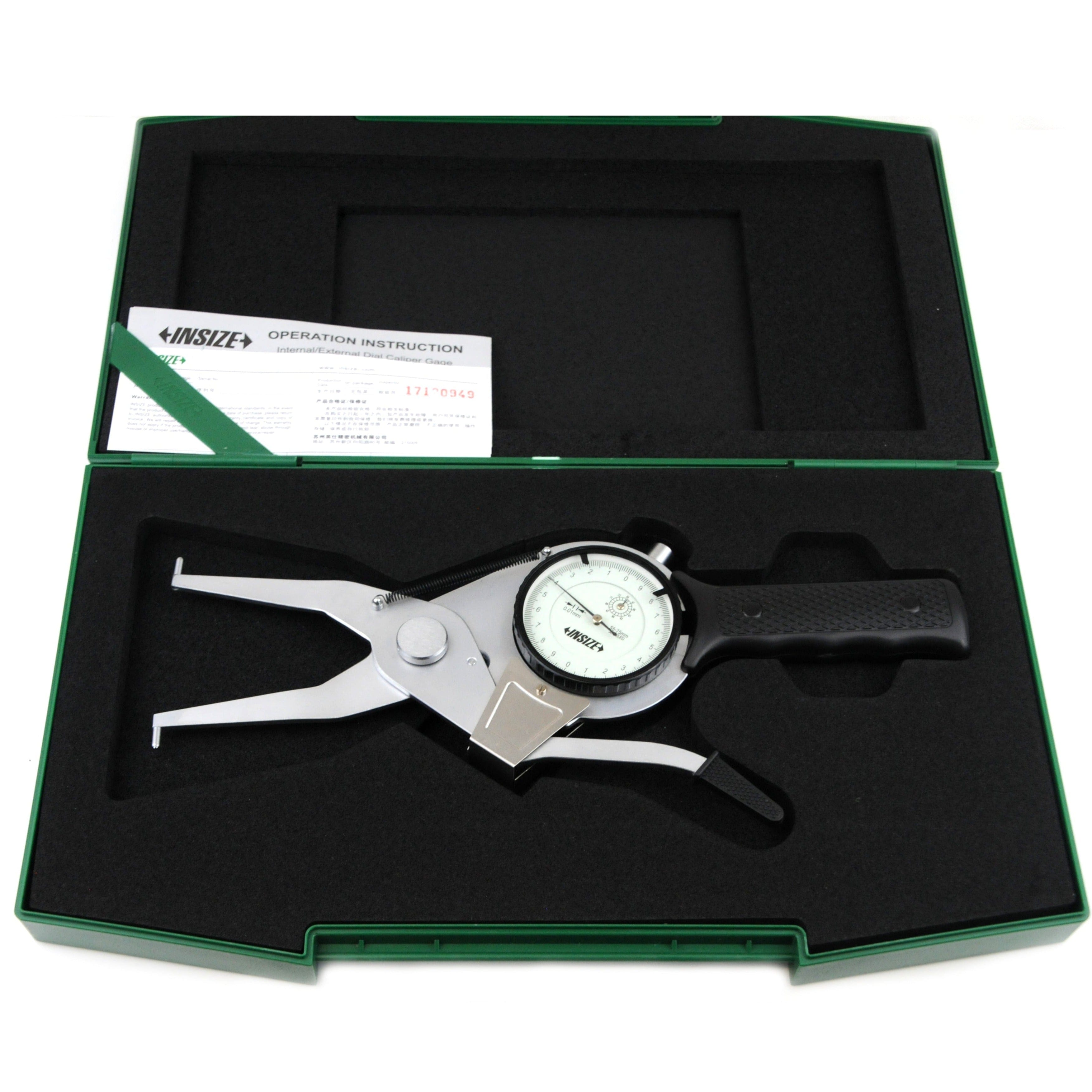 Insize Internal Dial Caliper Gauge 15-35mm Range Series 2321-AL35-0