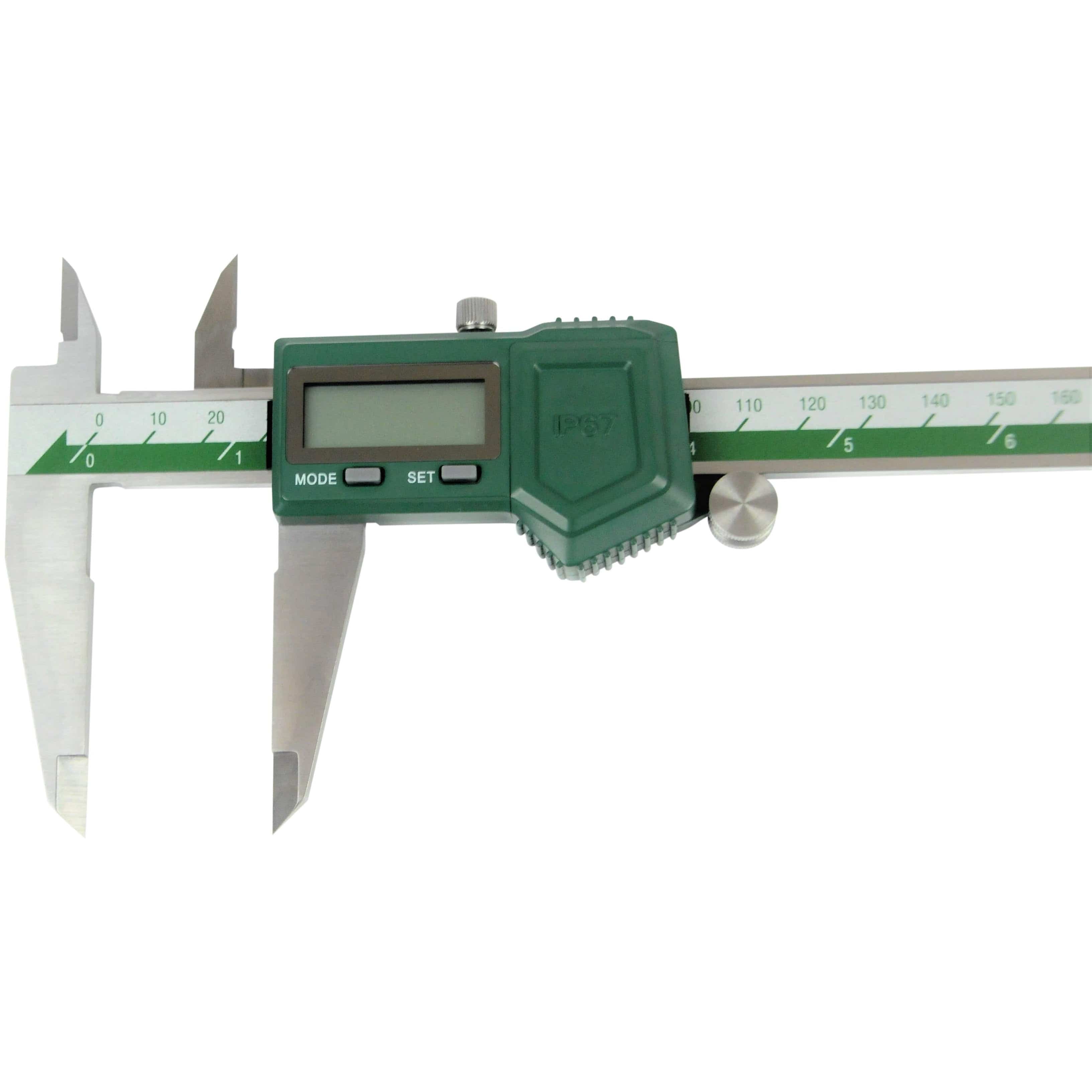 Insize IP57 Digital Caliper 0-300mm/0-12" Range Series 1118-300B-2