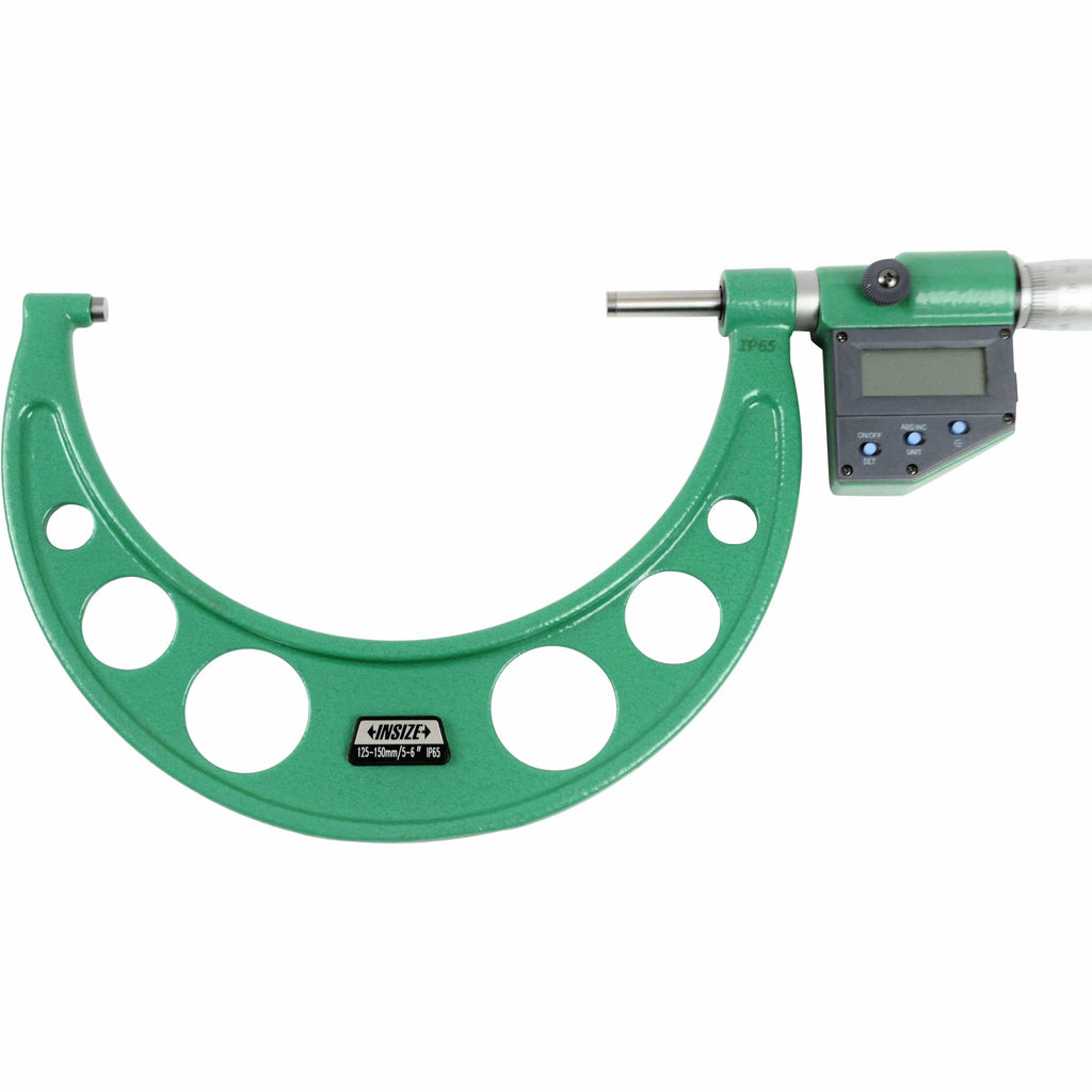 Insize IP65 Digital Outside Micrometer 125-150mm / 5-6" Range Series 3101-150A-3