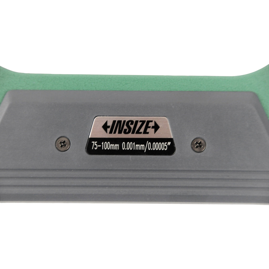 Insize IP65 Digital Outside Micrometer 75-100mm / 3"-4" Range Series 3108-100A-4