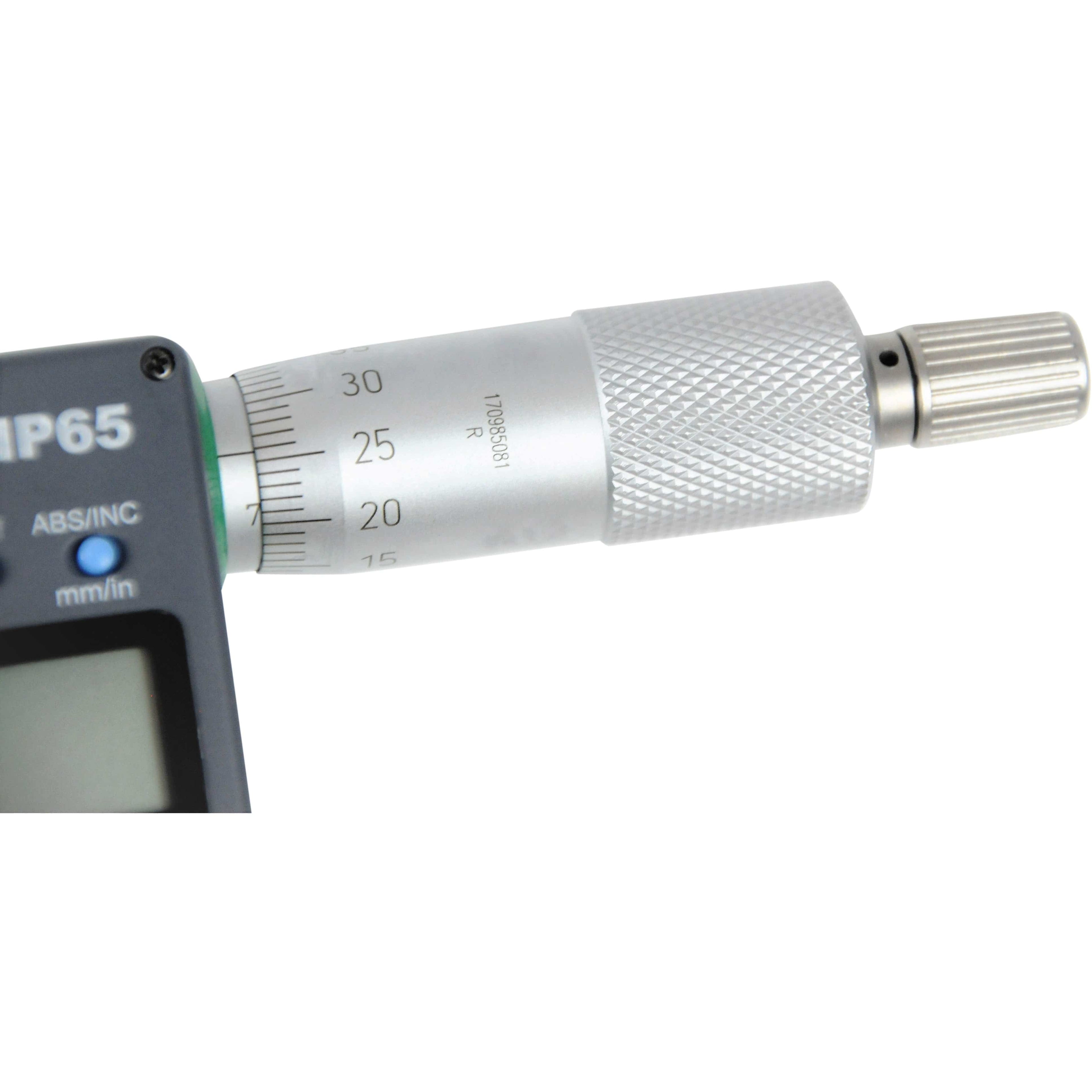 Insize IP65 Digital Outside Micrometer 75-100mm / 4-5"Range Series 3101-100A-4
