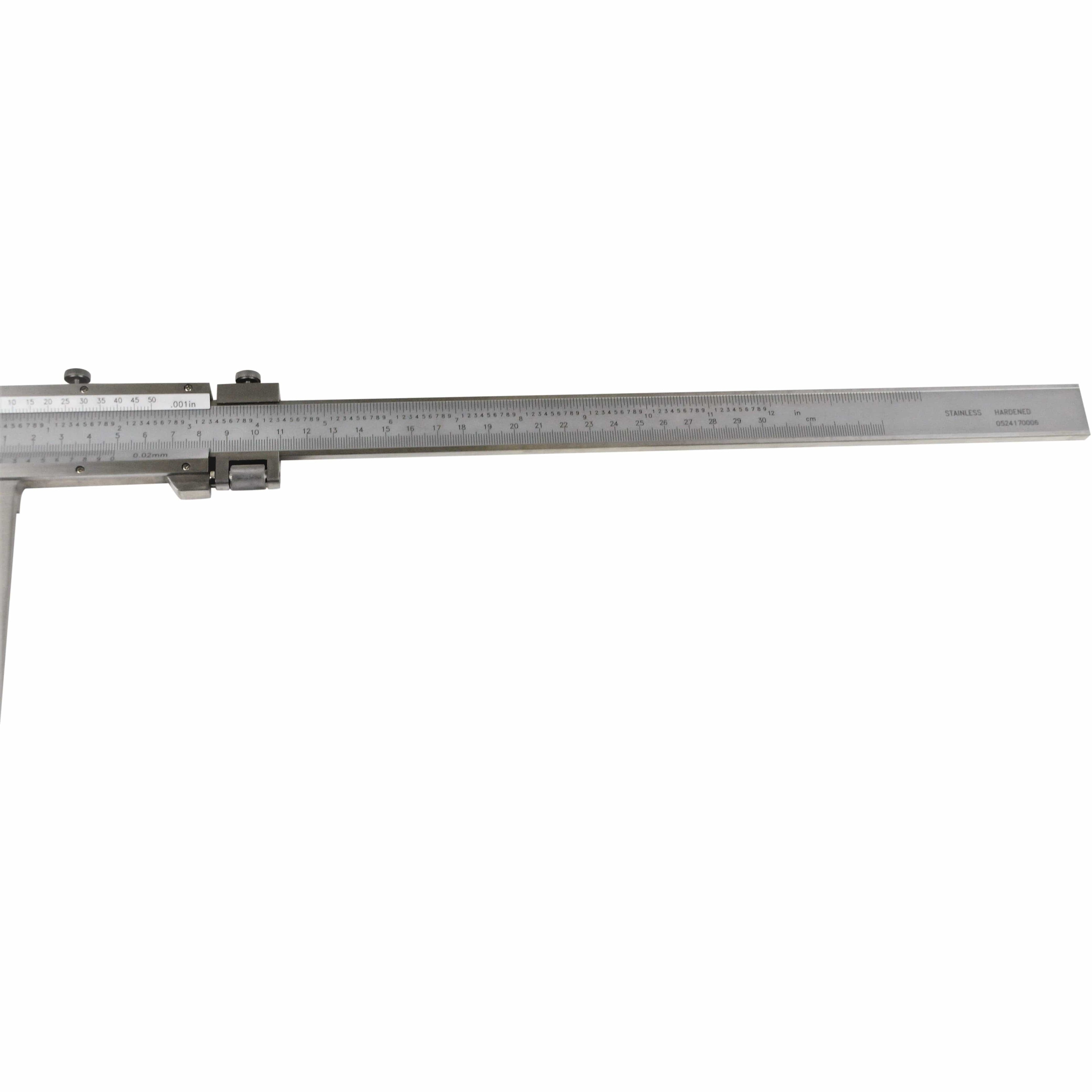 Insize Long Jaw Vernier Caliper 0-300mm/0-12" Range Series 1215-322-3