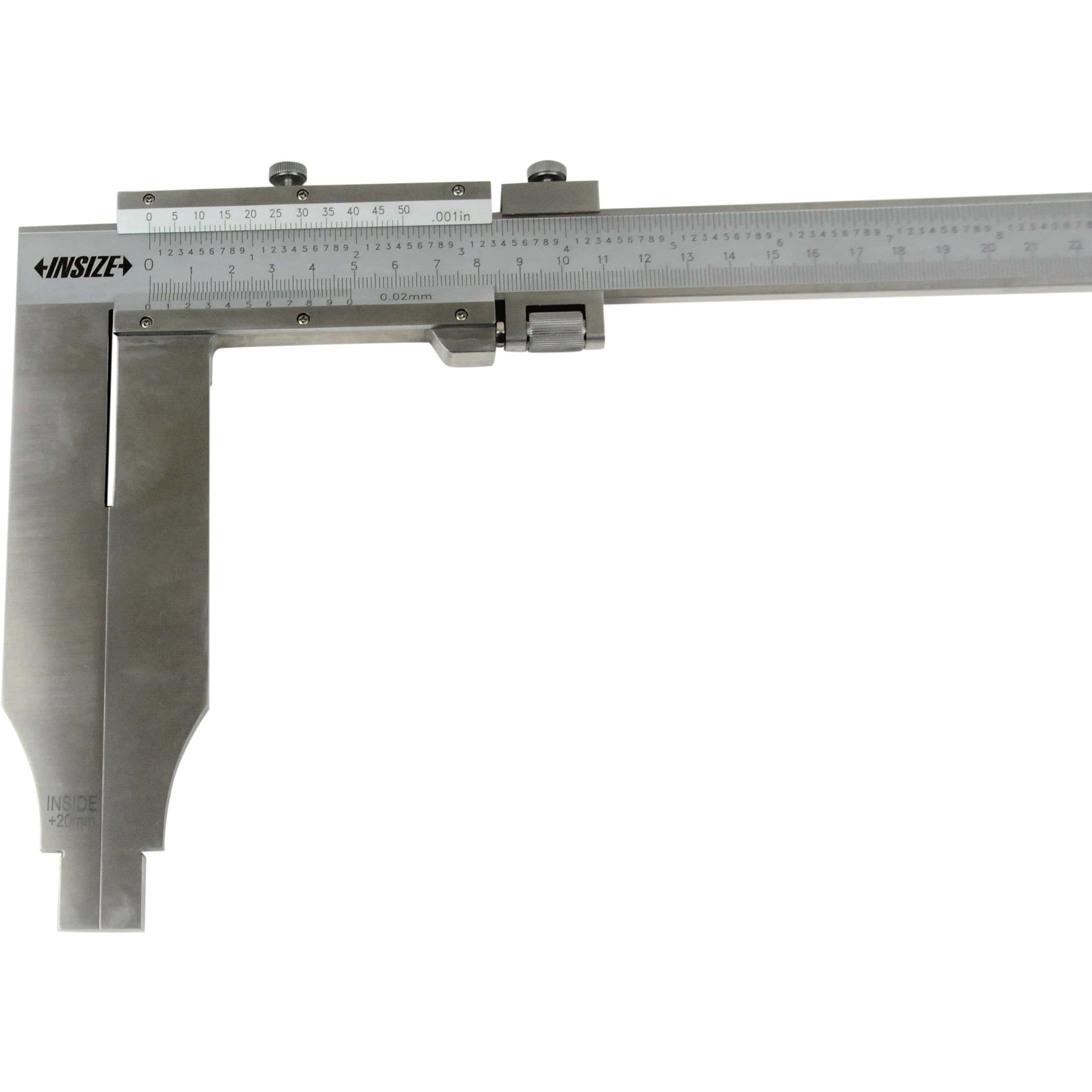 Insize Long Jaw Vernier Caliper 0-300mm/0-12" Range Series 1215-322-2