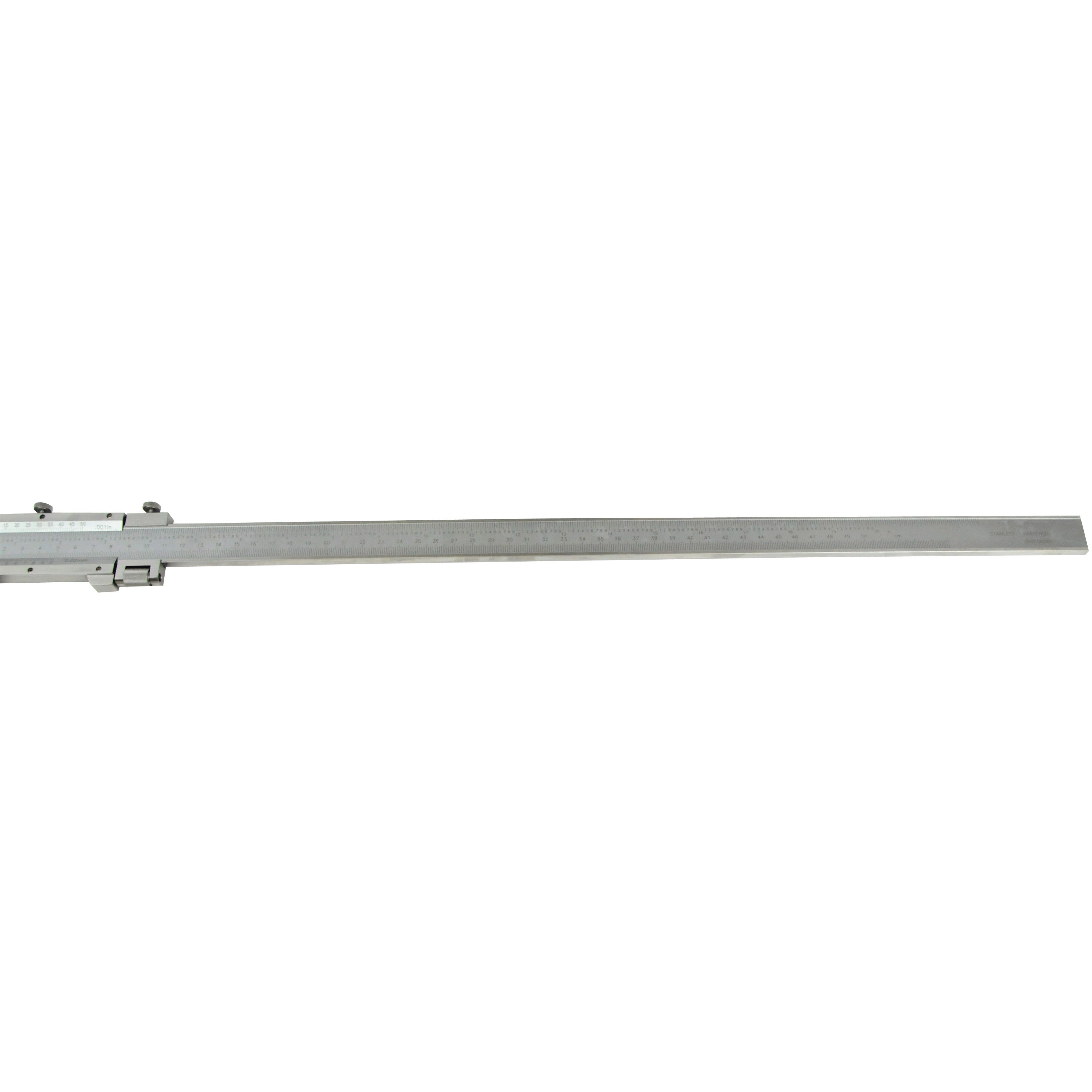 Insize Long Jaw Vernier Caliper 0-500mm/0-20" Range Series 1215-522-3