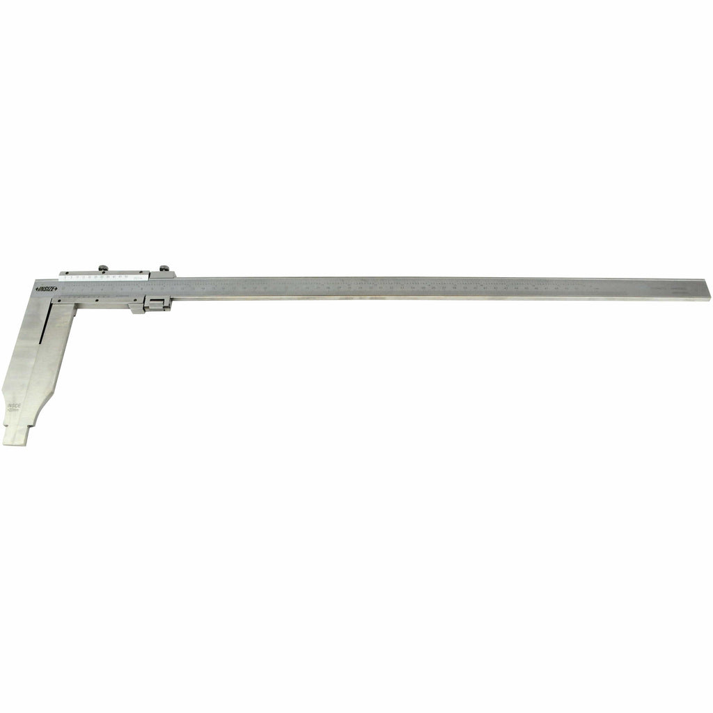 Insize Long Jaw Vernier Caliper 0-500mm/0-20" Range Series 1215-522-1