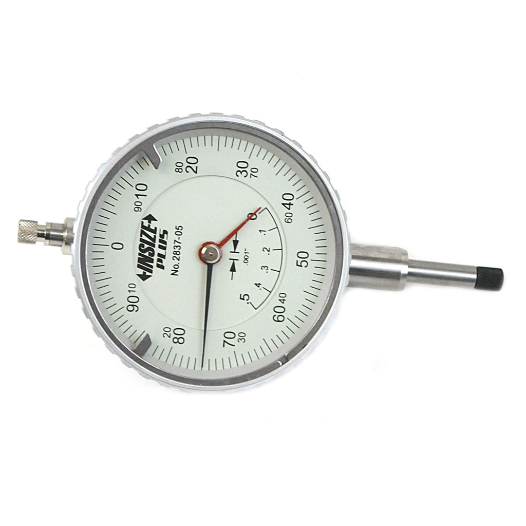 Insize Lug Back Dial Indicator 0-0.5" x 0.001" Range Series 2837-05-1