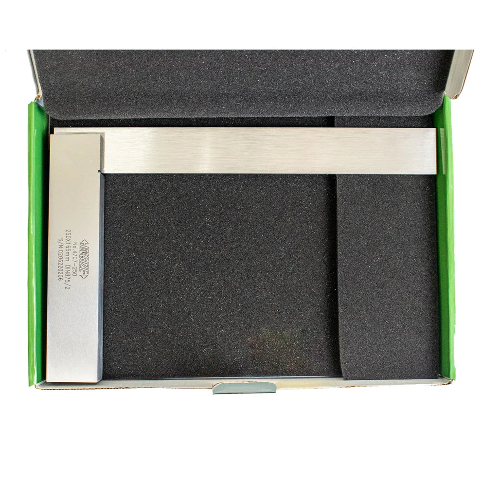 Insize Machinist Square with Wide Base 250 × 165mm Series 4707-250-0