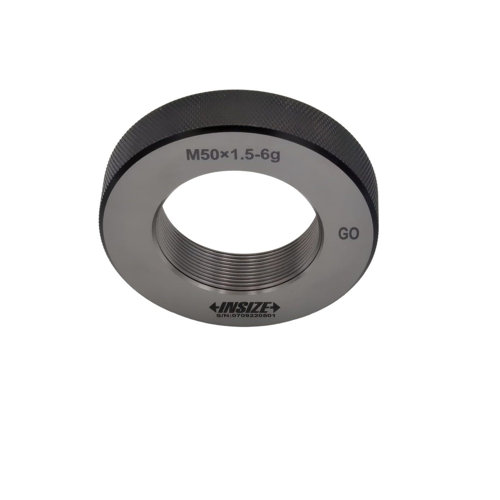 Insize Metric Fine Thread Ring Gauge GO M50 x 1.5 Class 6g Series 4129-50R-2