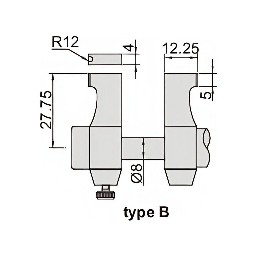 Insize Metric Inside Micrometer 50-75mm Range Series 3220-75-3