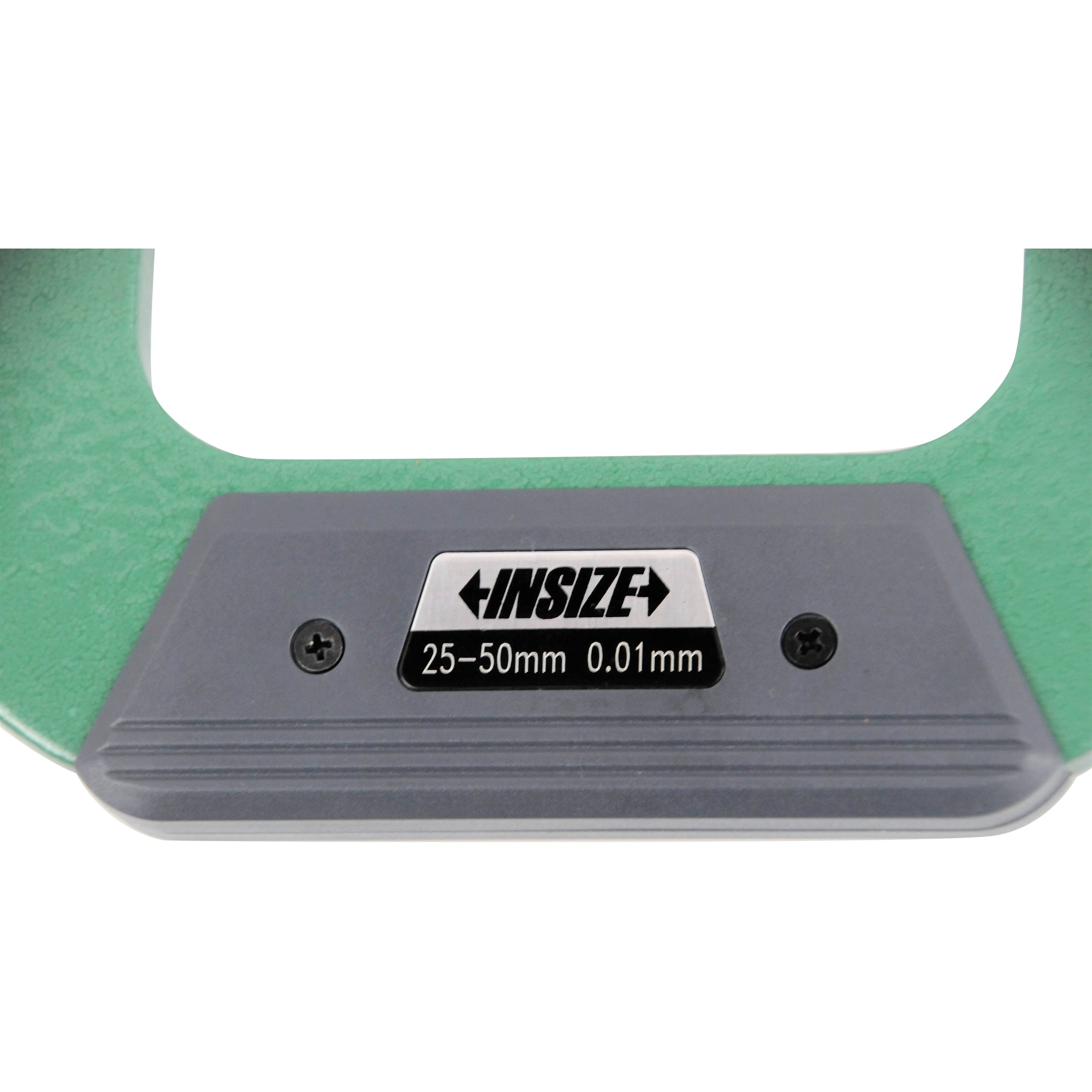 Insize Metric Outside Blade Micrometer 25-50mm Range Series 3232-50BA-4