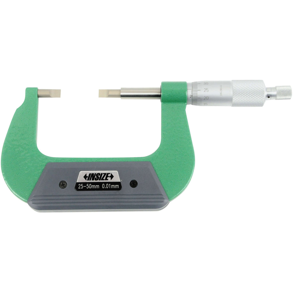 Insize Metric Outside Blade Micrometer 25-50mm Range Series 3232-50BA-1