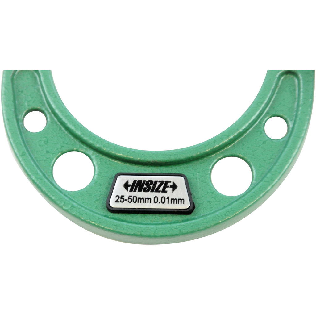 Insize Metric Outside Micrometer 25-50mm Range Series 3203-50FA-2