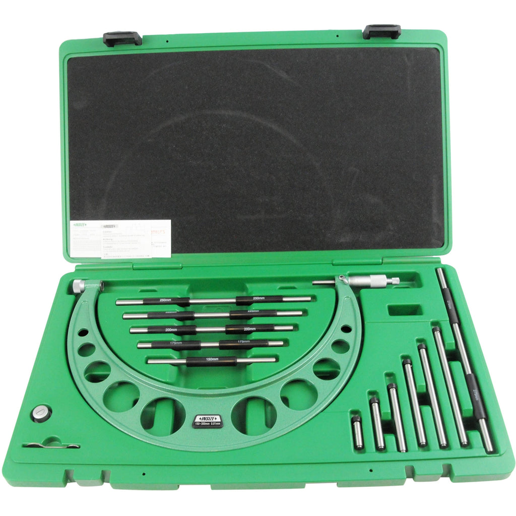Insize Metric Outside Micrometer 800-900mm Range Series 3206-900-0