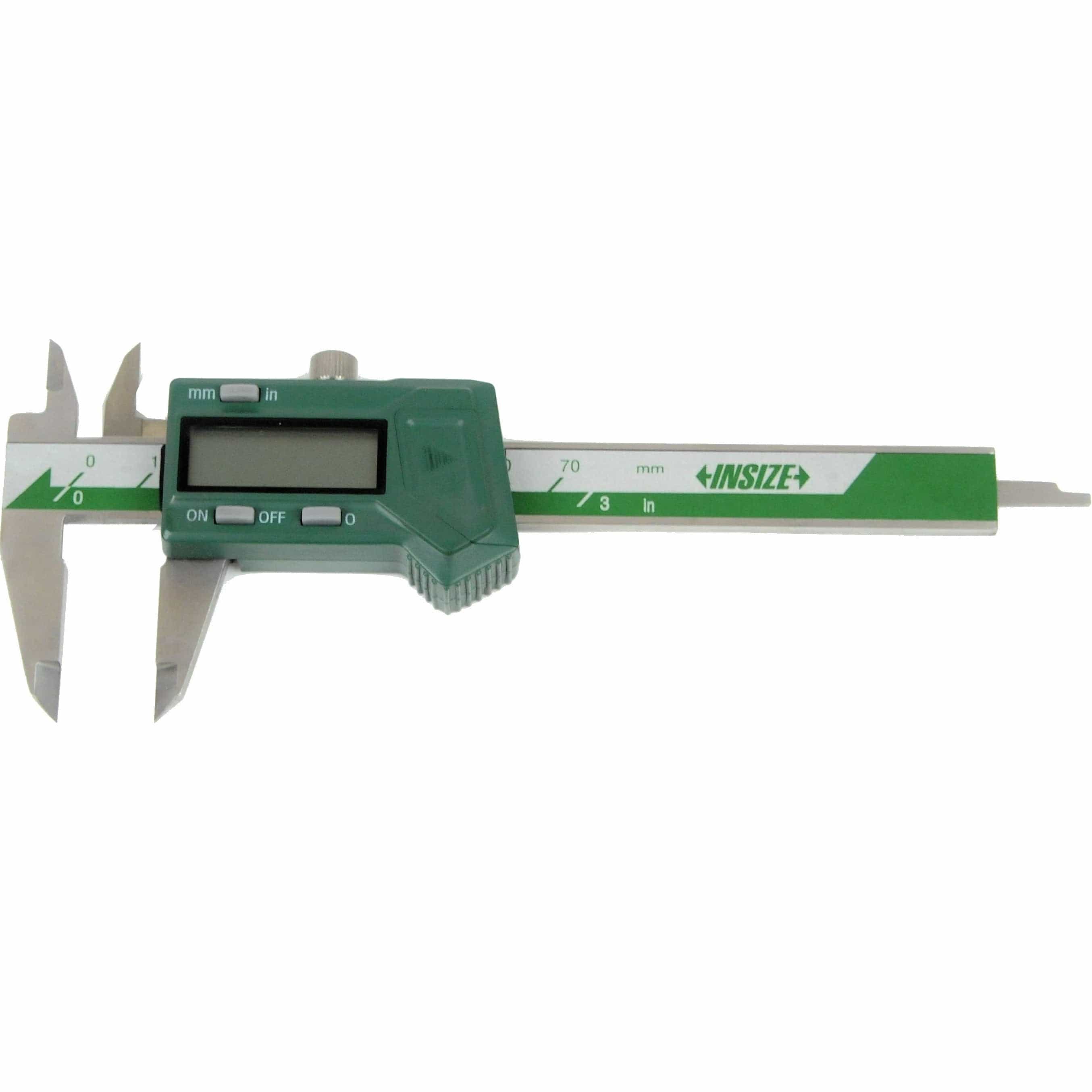 Insize Mini Digital Caliper 0-75mm/0-3" Range Series 1111-75A-1