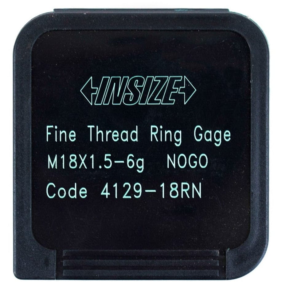 Insize NOGO Thread Ring Gauge M18X1.5 Series 4129-18RN-1