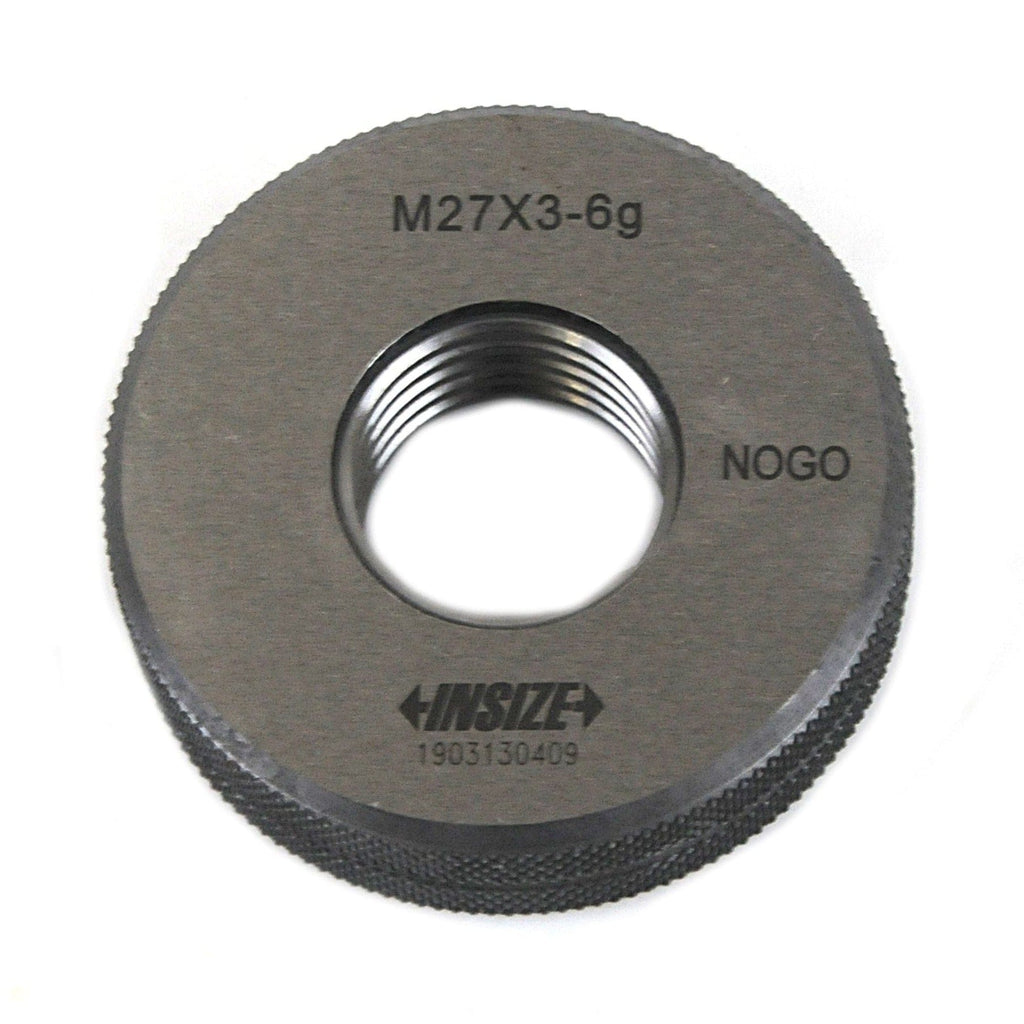 Insize NOGO Thread Ring Gauge M27X3 Series 4120-27N-1