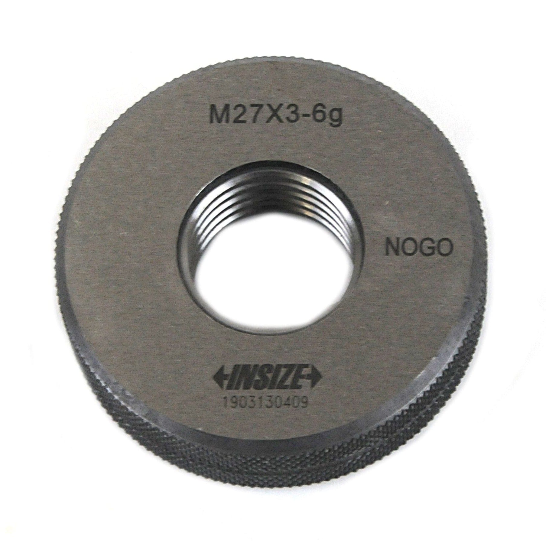 Insize NOGO Thread Ring Gauge M27X3 Series 4120-27N-1