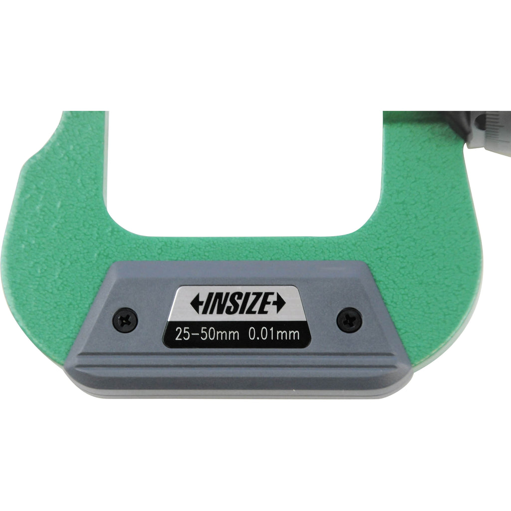 Insize Outside Micrometer Quick Feeding  25-50mm Range Series 3208-50B-2
