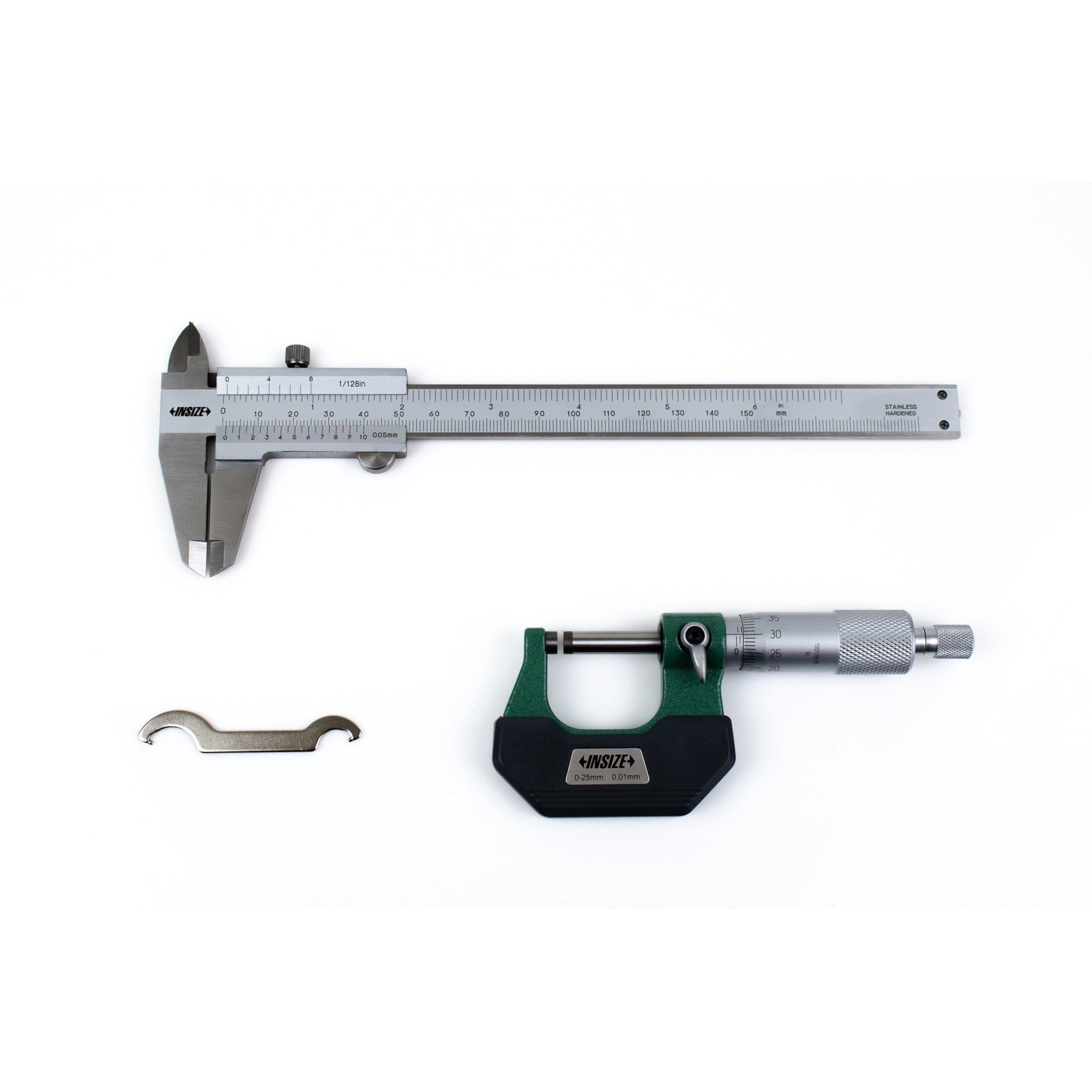 Insize Outside Micrometer & Vernier Measuring Tool Set Series 5021-1