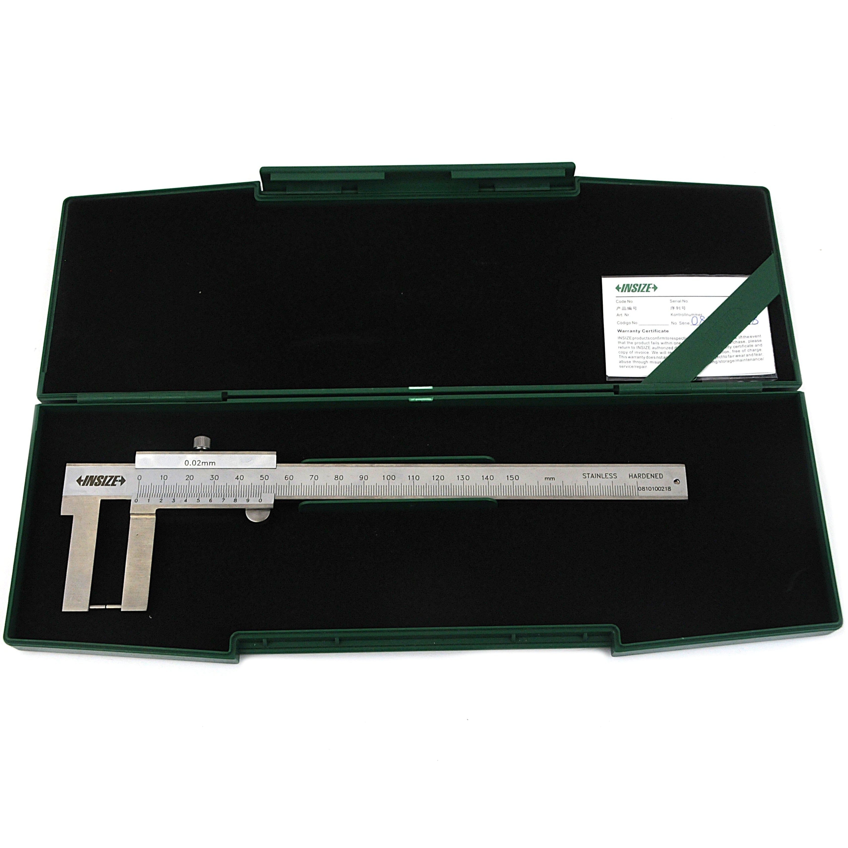 Insize Outside Point Vernier Caliper 0-150mm Range Series 1285-1501-0