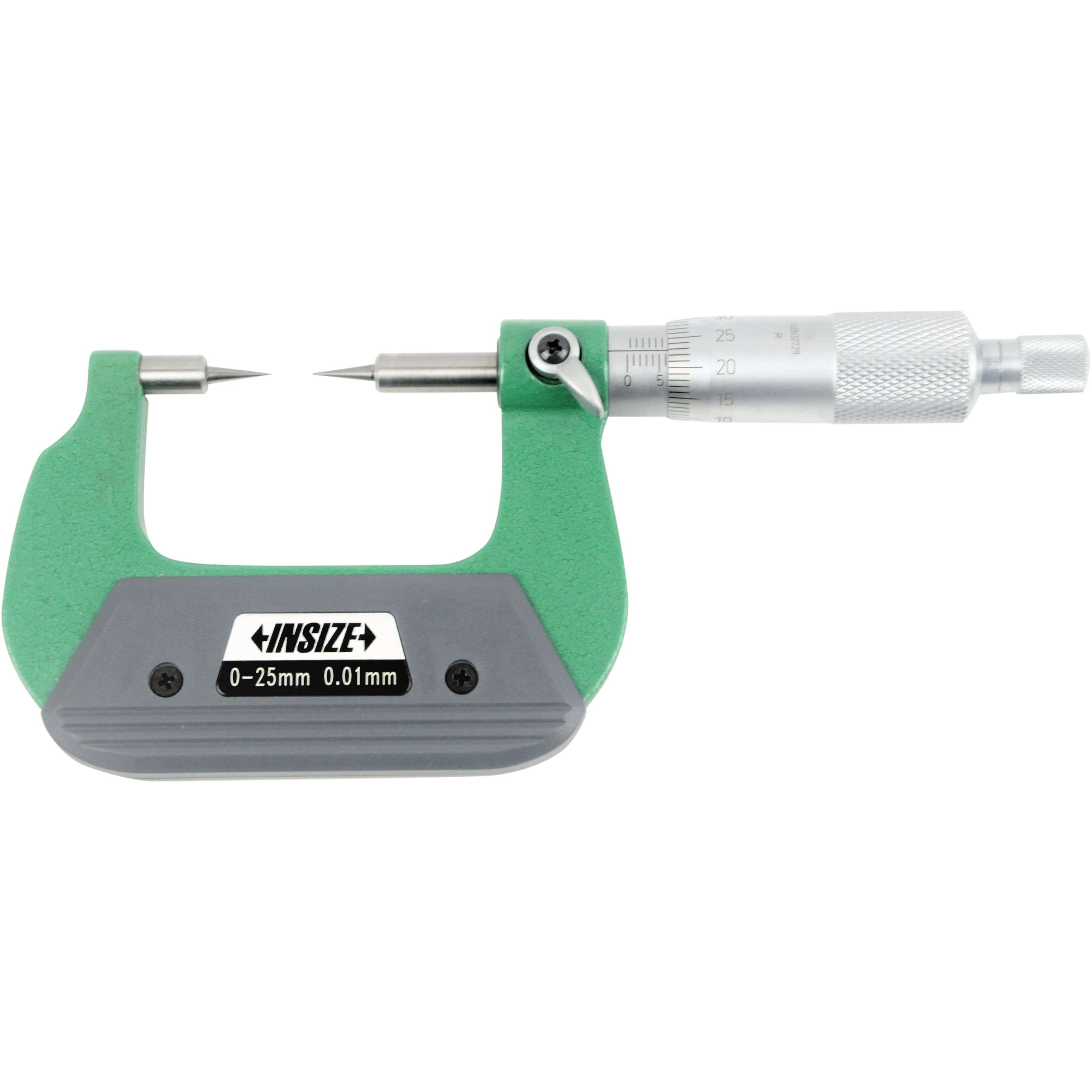 Insize Point Micrometer 0-25mm Range Series 3230-25BA-1