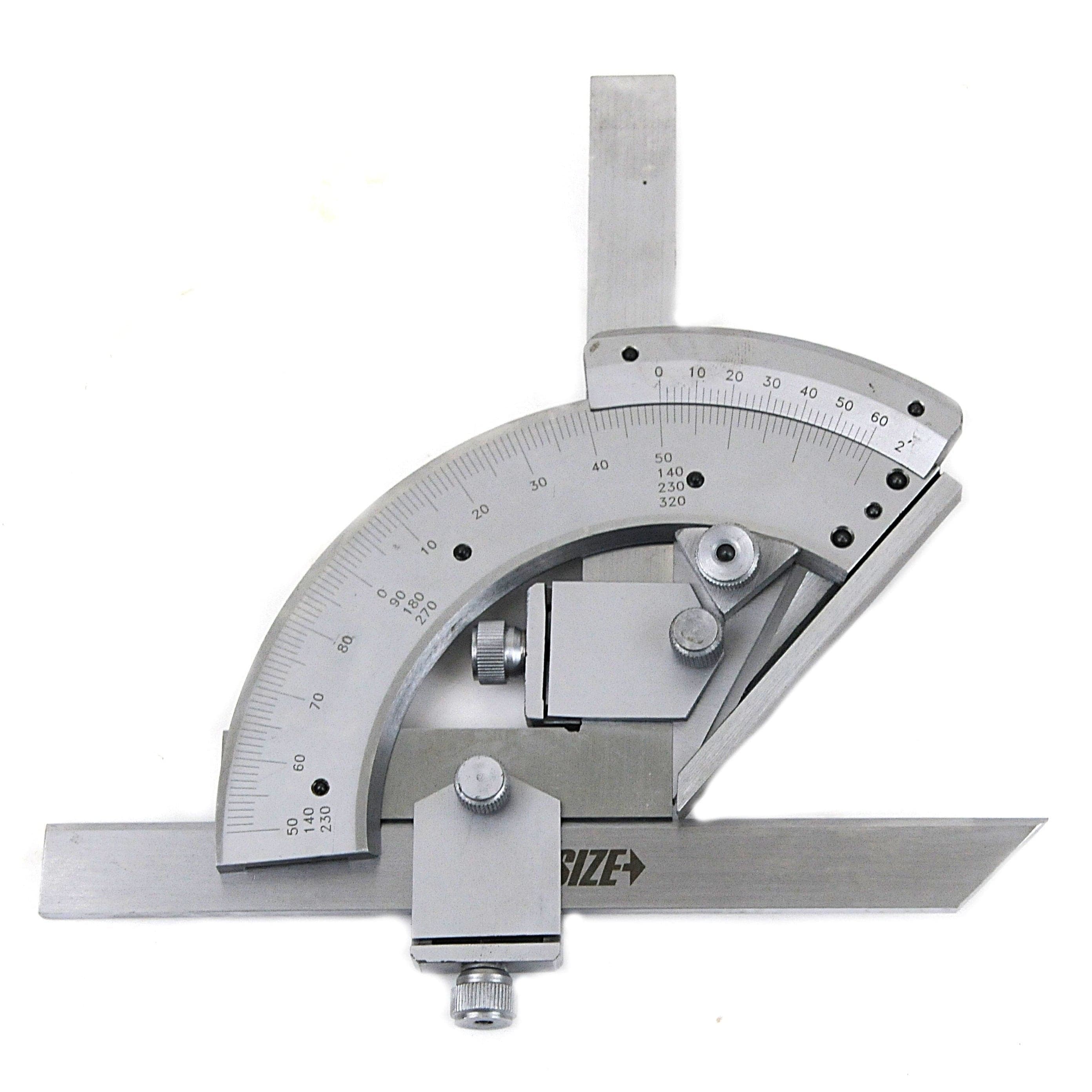 Insize Protractor 0-320° Range Series 2374-320-2