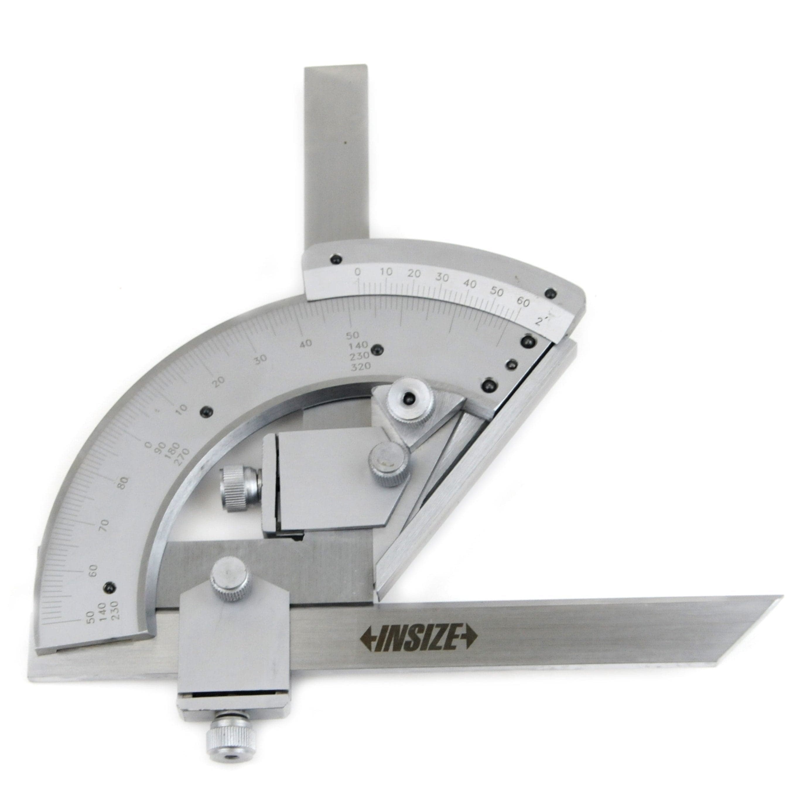 Insize Protractor 0-320° Range Series 2374-320-1