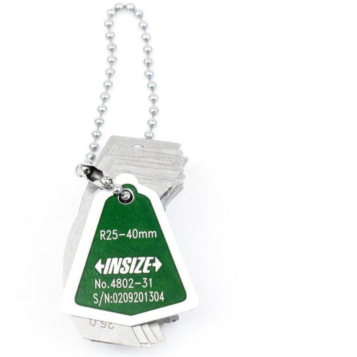 Insize Radius Gauge 25-40mm Range Series 4802-31-1