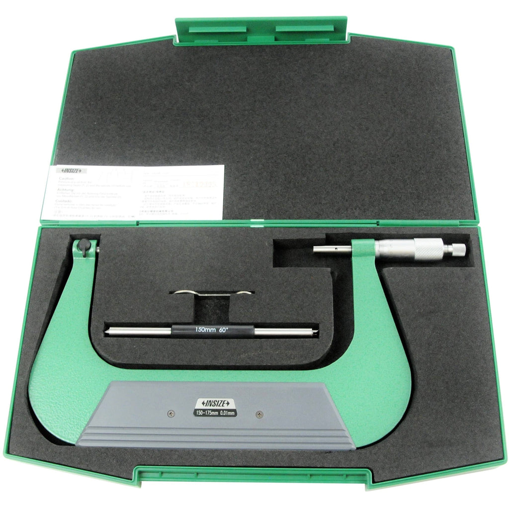 Insize Screw Thread Micrometer 150-175mm Range Series 3281-175A-0