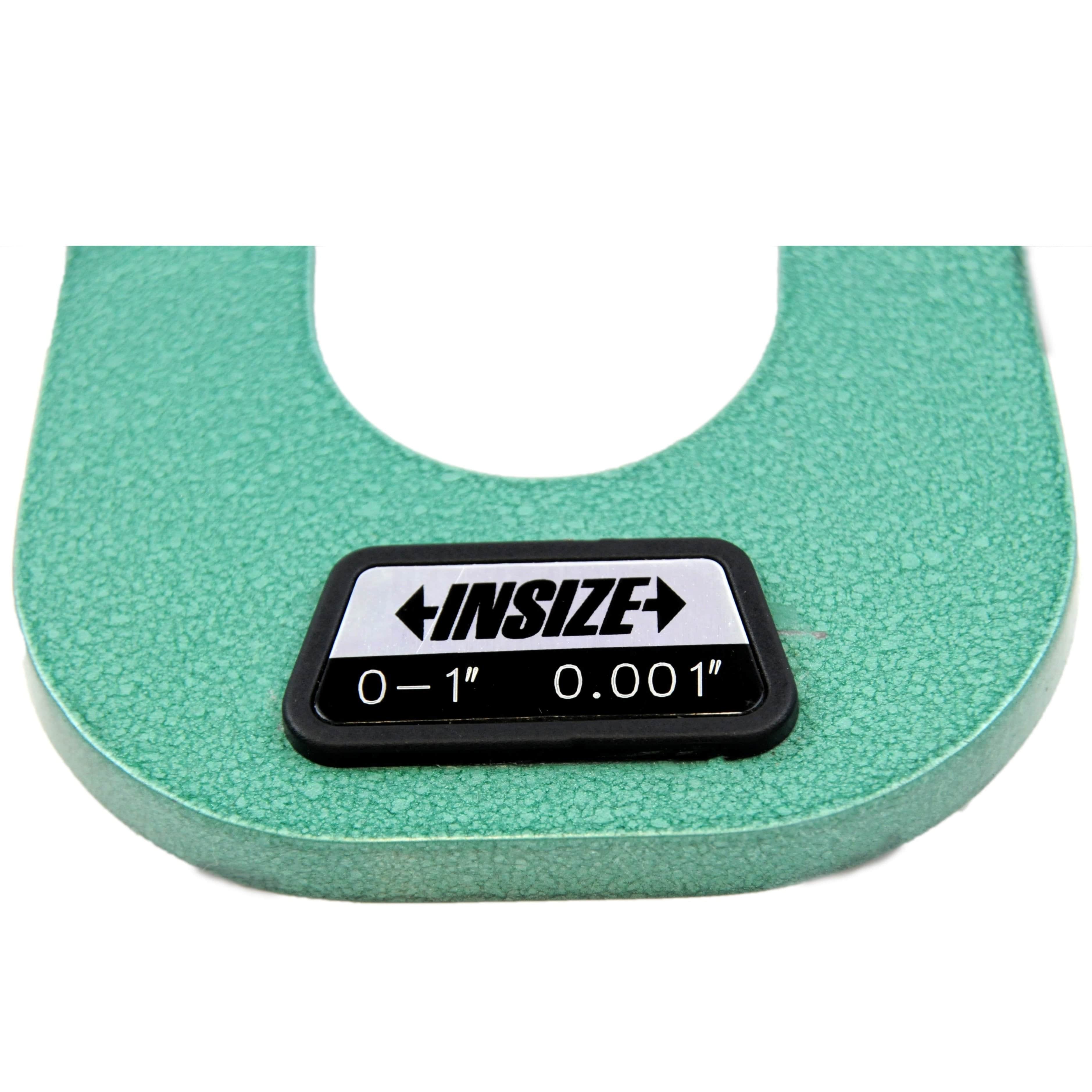 Insize Sheet Metal Micrometer 0-1" Range Series 3263-1-3