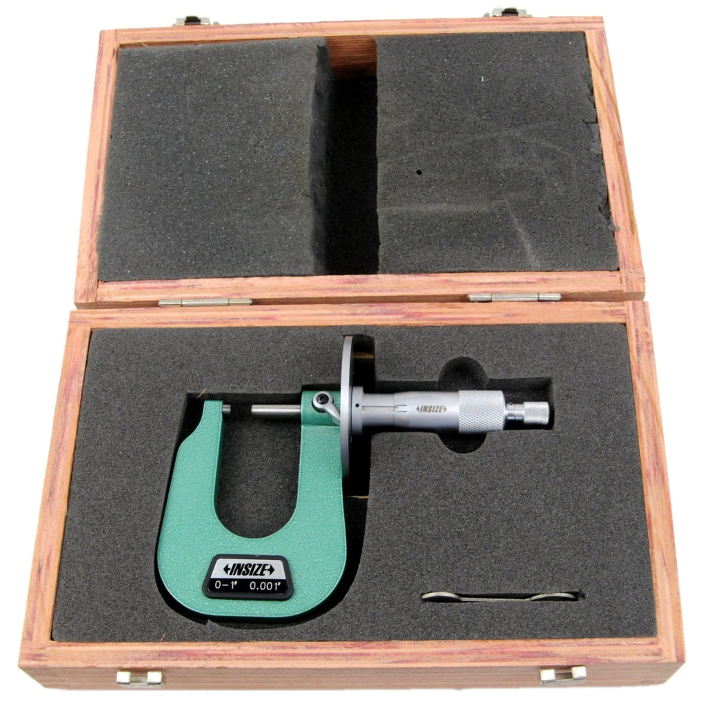 Insize Sheet Metal Micrometer 0-1" Range Series 3263-1-0