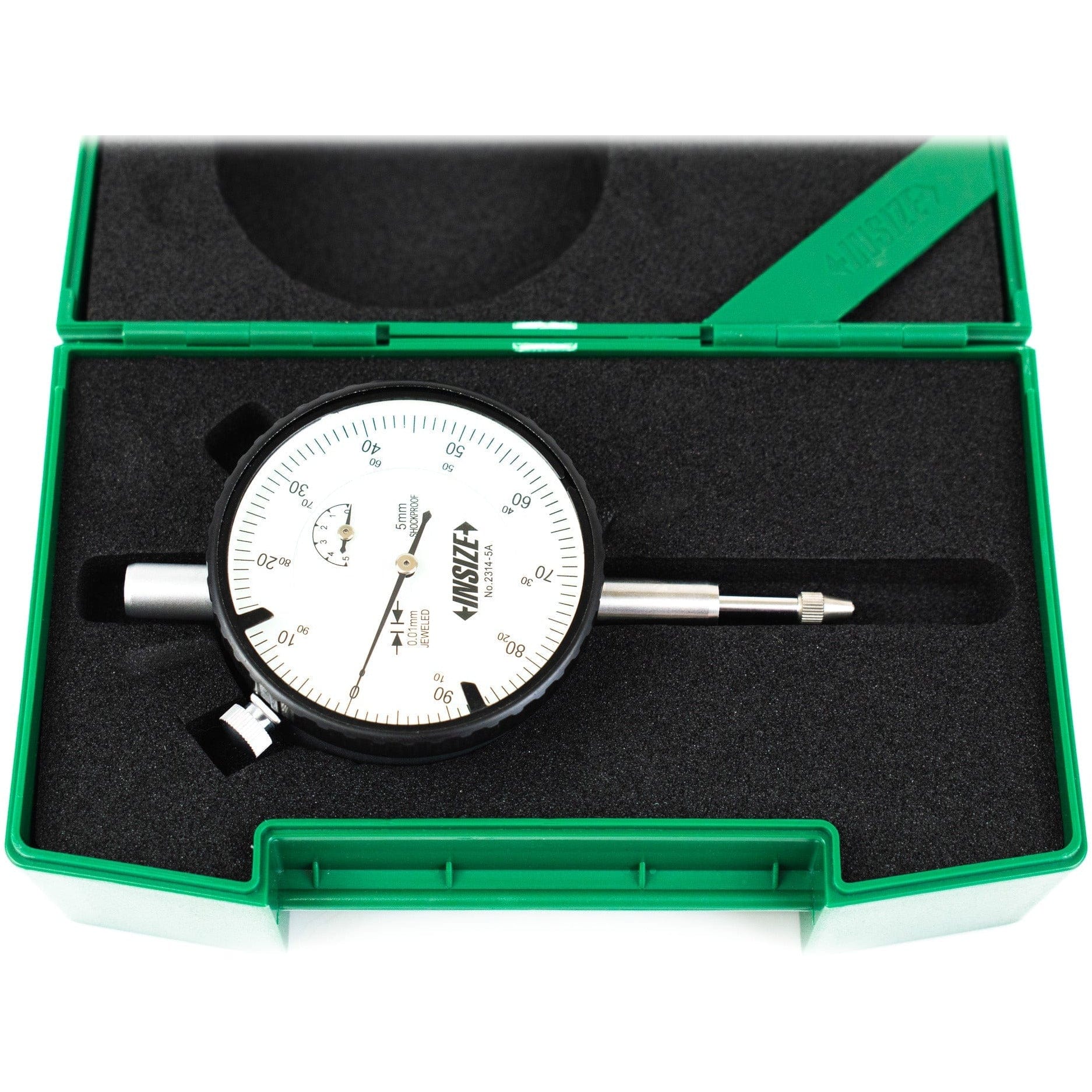Insize Shockproof Dial Indicator 5mm Range Series 2314-5A-0