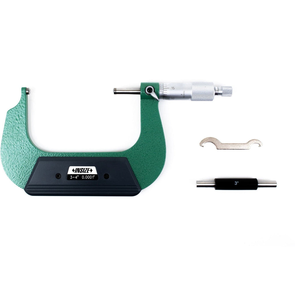 Insize Spherical Anvil Tube Micrometer 3-4" Type B Series 3260-4S-1