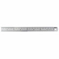 Insize Stainless Steel Ruler 200mm/8" Range Series 7110-200-0