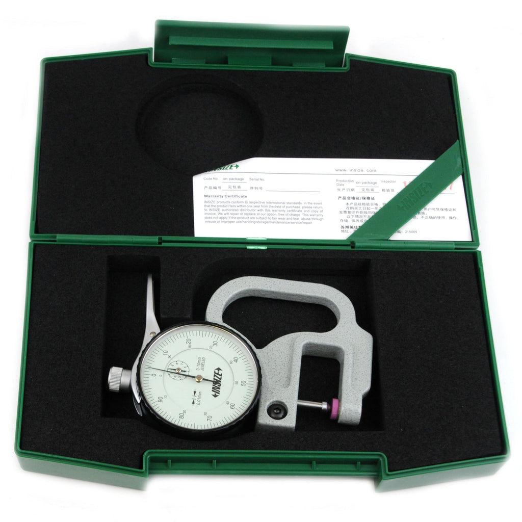 Insize Thickness Gauge 0-10mm x 0.01mm Range Series 2364-10B-0