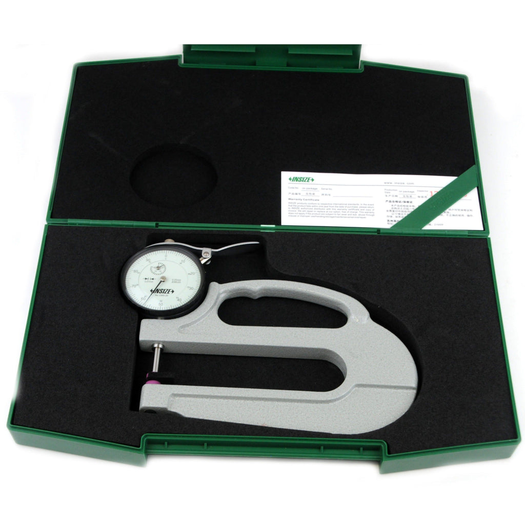Insize Thickness Gauge 0-20mm x 0.01mm Range Series 2365-20-0