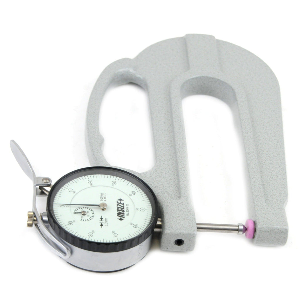 Insize Thickness Gauge 0-20mm x 0.01mm Range Series 2365-20B-2