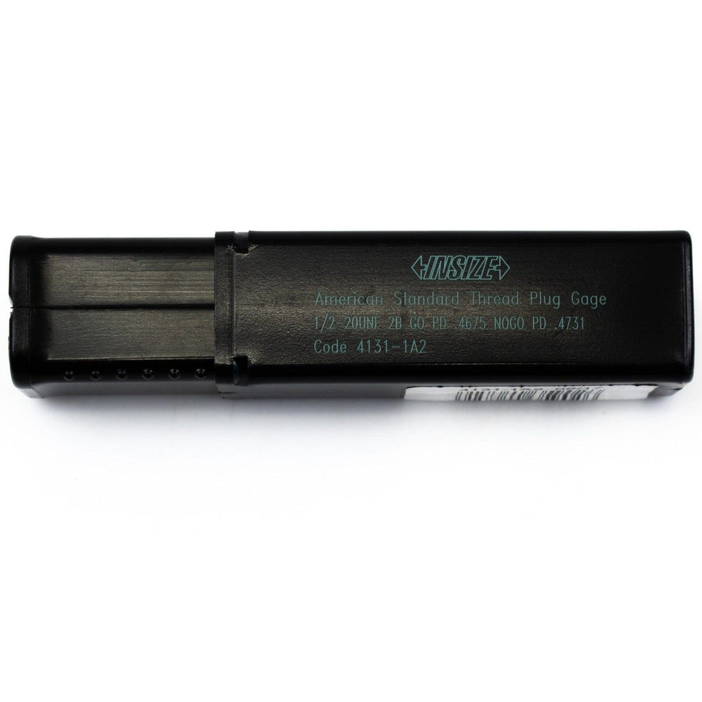 Insize Thread GO NOGO Plug Gauge 1/2"-20 UNF Series 4131-1A2-2