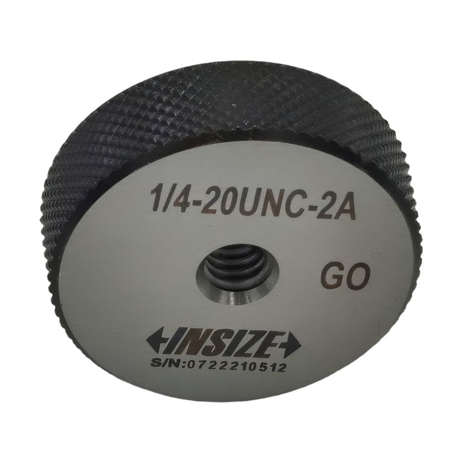 Insize Thread GO Ring Gauge 1/4"-20 UNC Series 4121-1B1-4