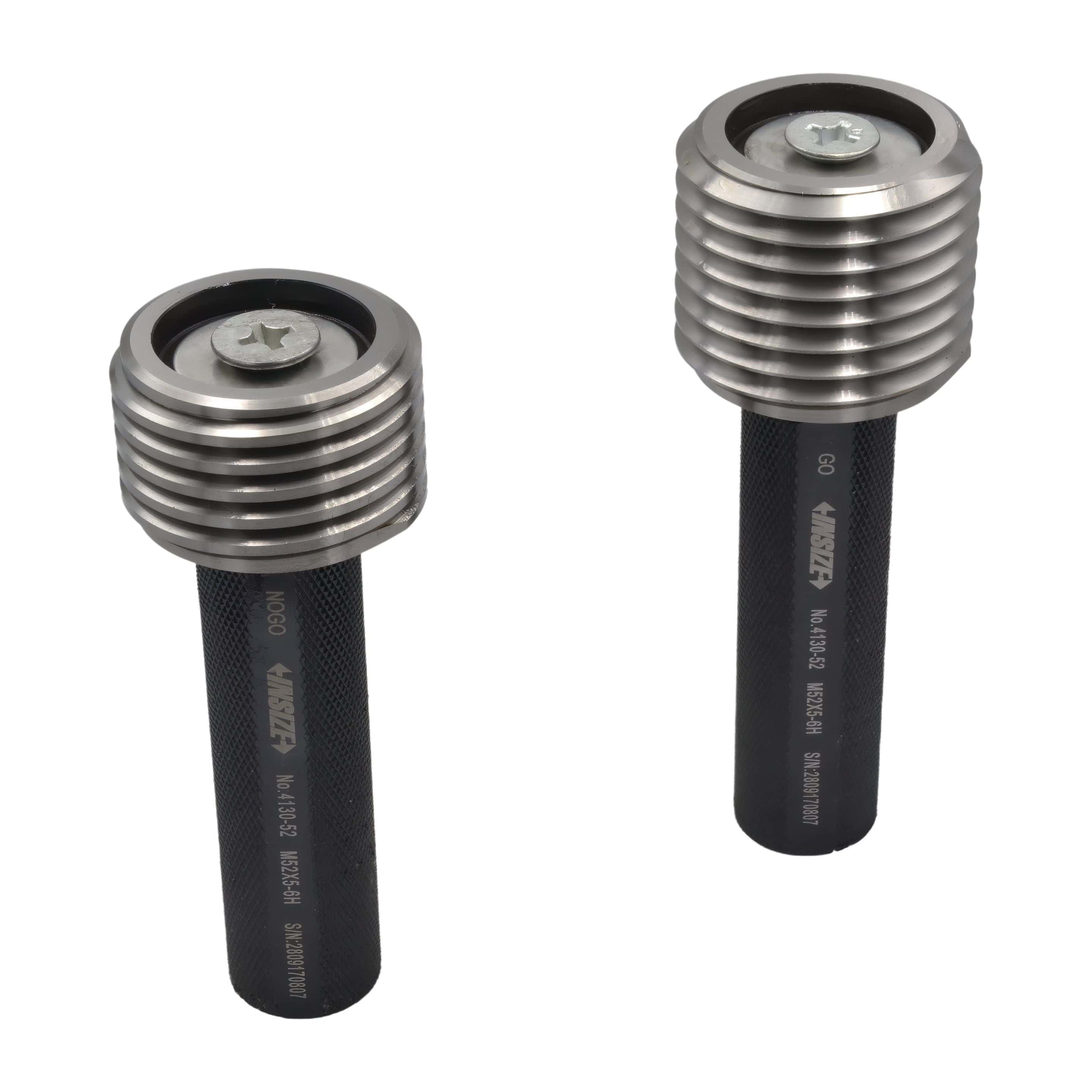 Insize Thread Plug Gauge GO NOGO  M52X4.5mm Series 4130-52-4